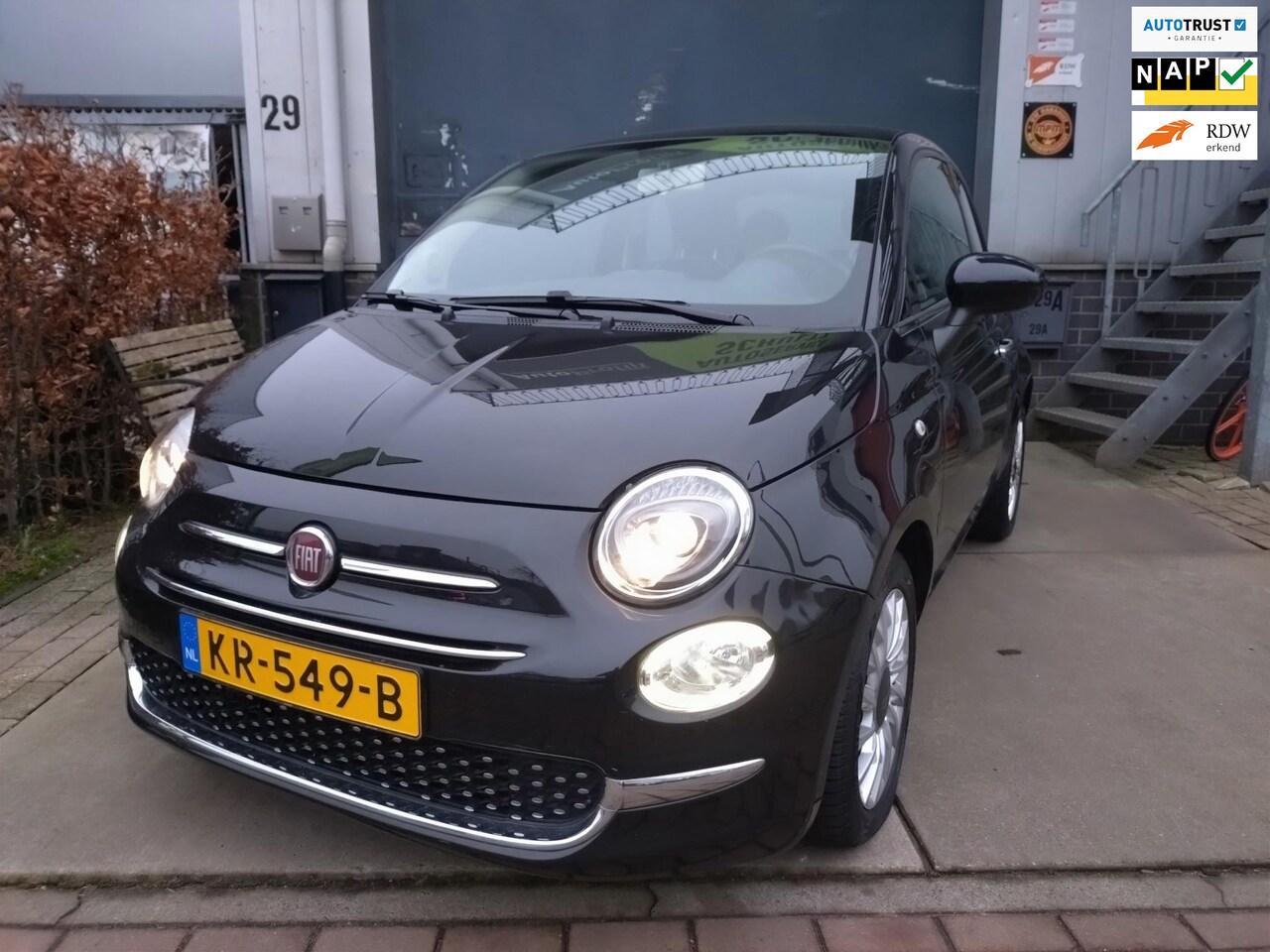 Fiat 500 - 0.9 TwinAir Turbo Lounge Panoramadak - AutoWereld.nl