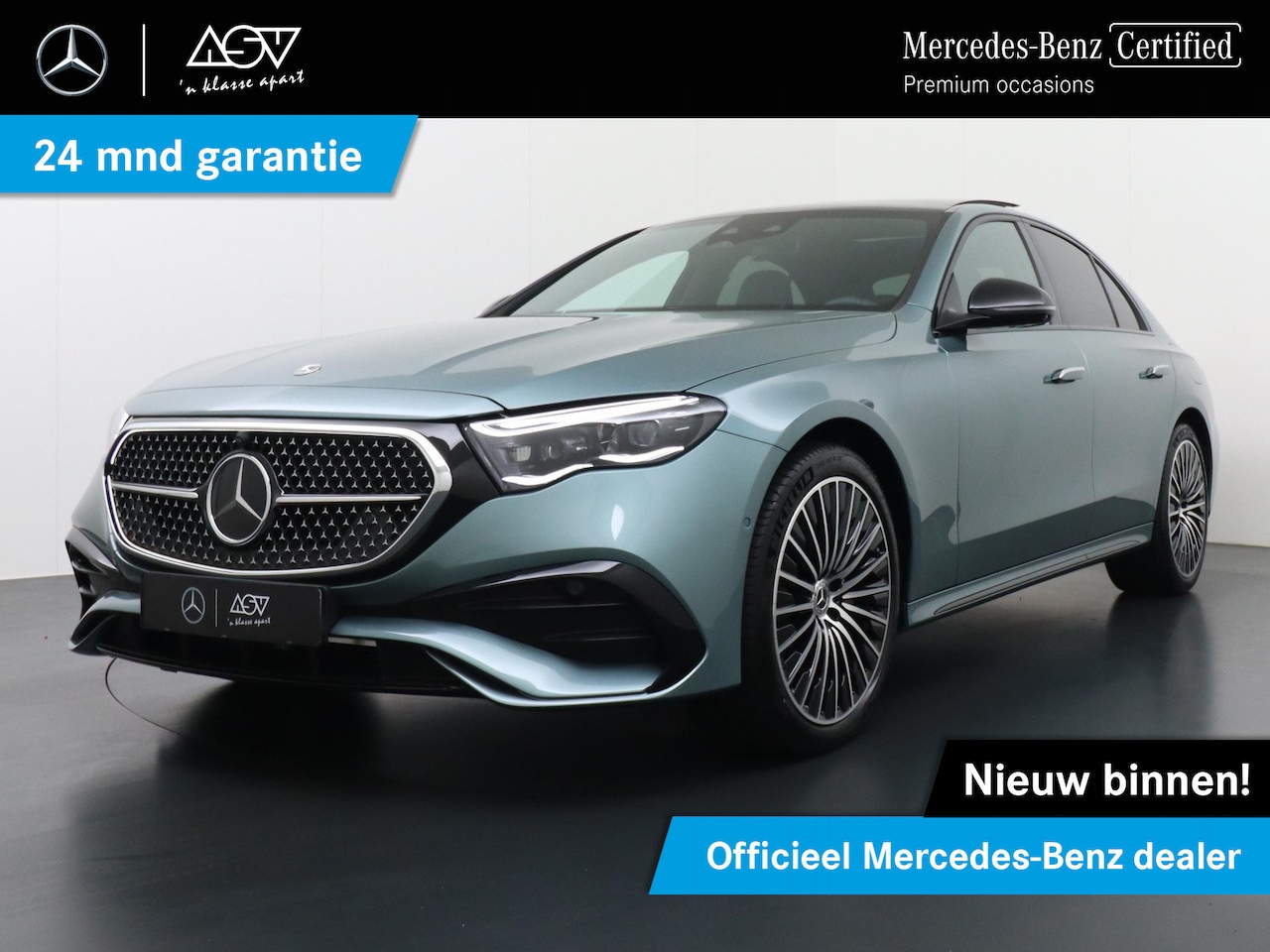 Mercedes-Benz E-klasse - 300 e AMG Line Superscreen, Lederpakket, Panoramadak, Stoelventilatie - AutoWereld.nl
