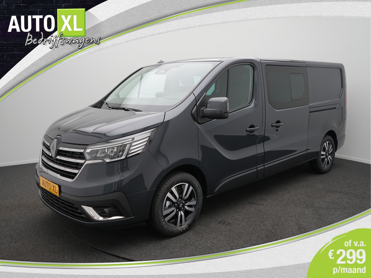 Renault Trafic - 2.0 Aut. 150 PK L2H1 DC 5-Pers 2x Schuifdeur Camera Carplay - AutoWereld.nl