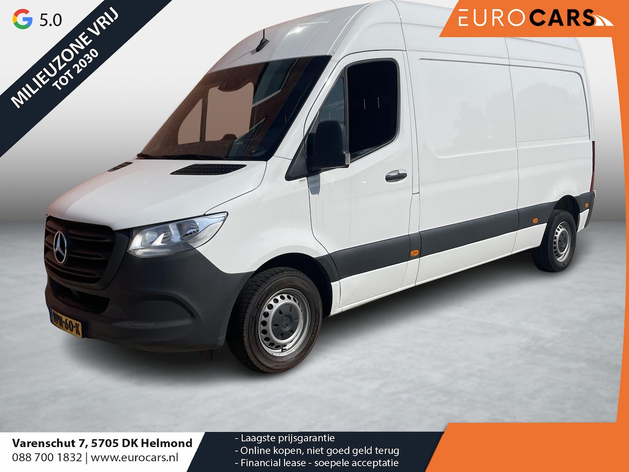 Mercedes-Benz Sprinter - L2H2 Automaat Navi Airco Camera Trekhaak 3Zits DAB - AutoWereld.nl