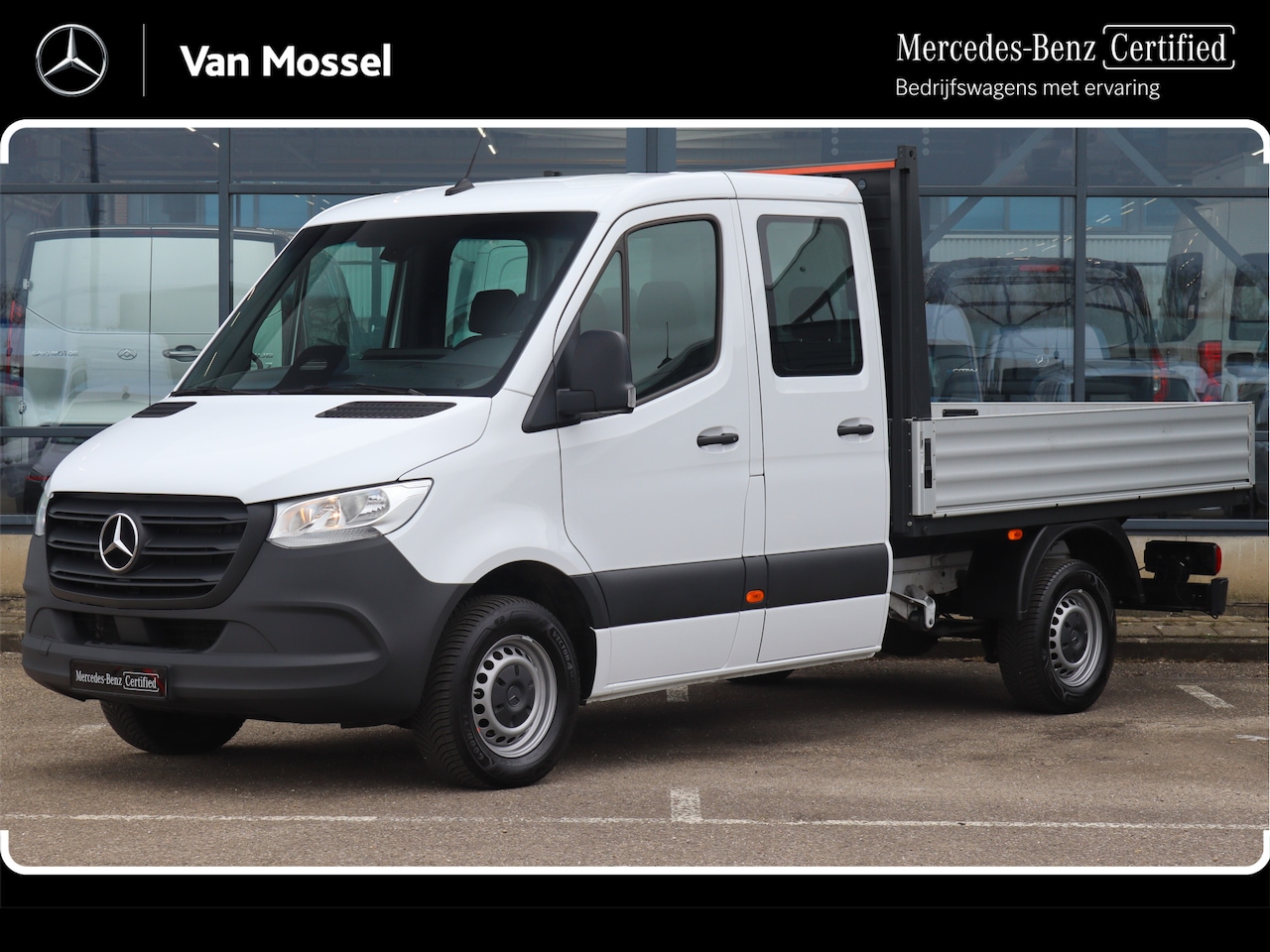 Mercedes-Benz Sprinter - 317 CDI L2 Pro D.C. | AIRCO/CARPLAY/CAMERA/3.500KG AHW | Certified . - AutoWereld.nl