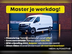 Renault Master - T35 2.0 dCi 150 L2H2 Extra | REGISTRATIE 2024 BPM VRIJ | TAC | Navigatiesysteem | Trekhaak