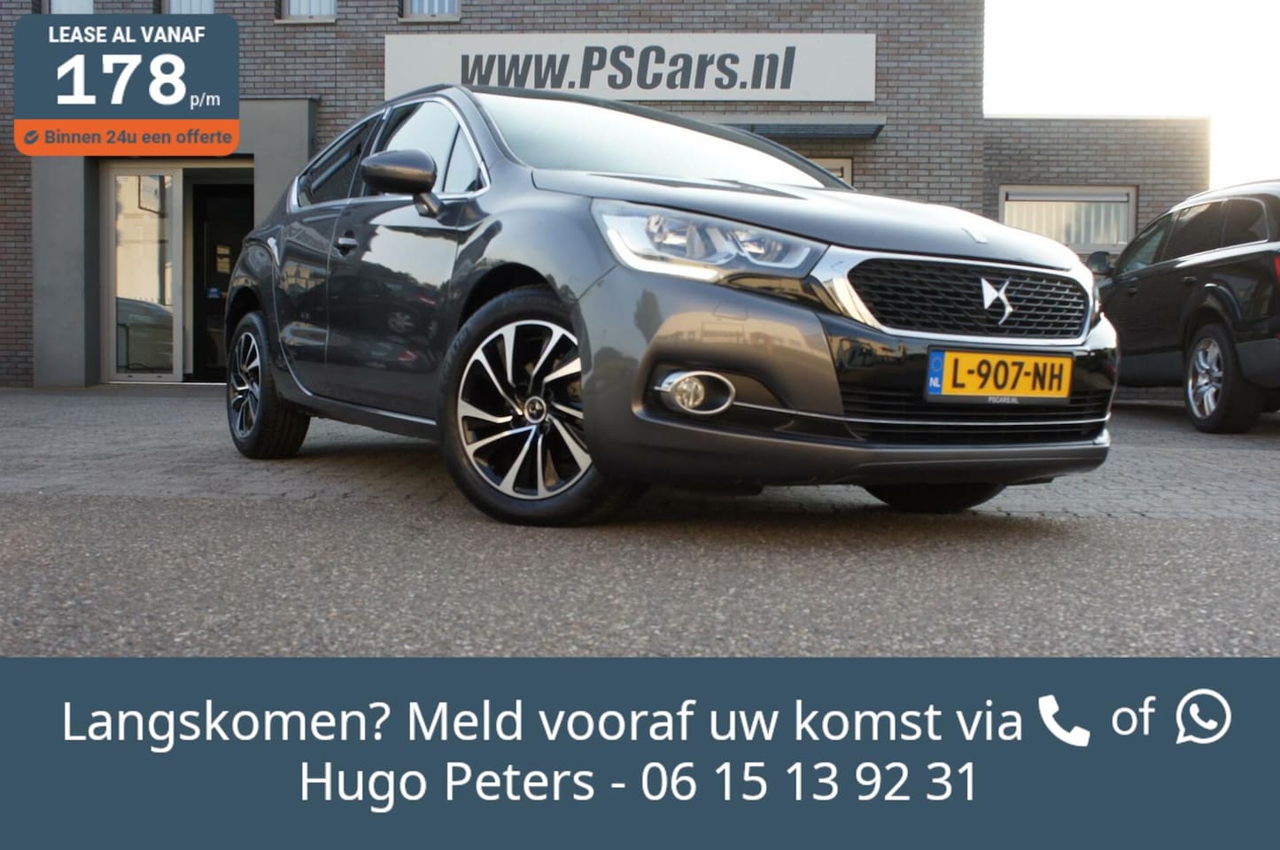 DS 4 - 1.2 PT 130pk Cruise|Clima|Navi|PDC|Velgen - AutoWereld.nl