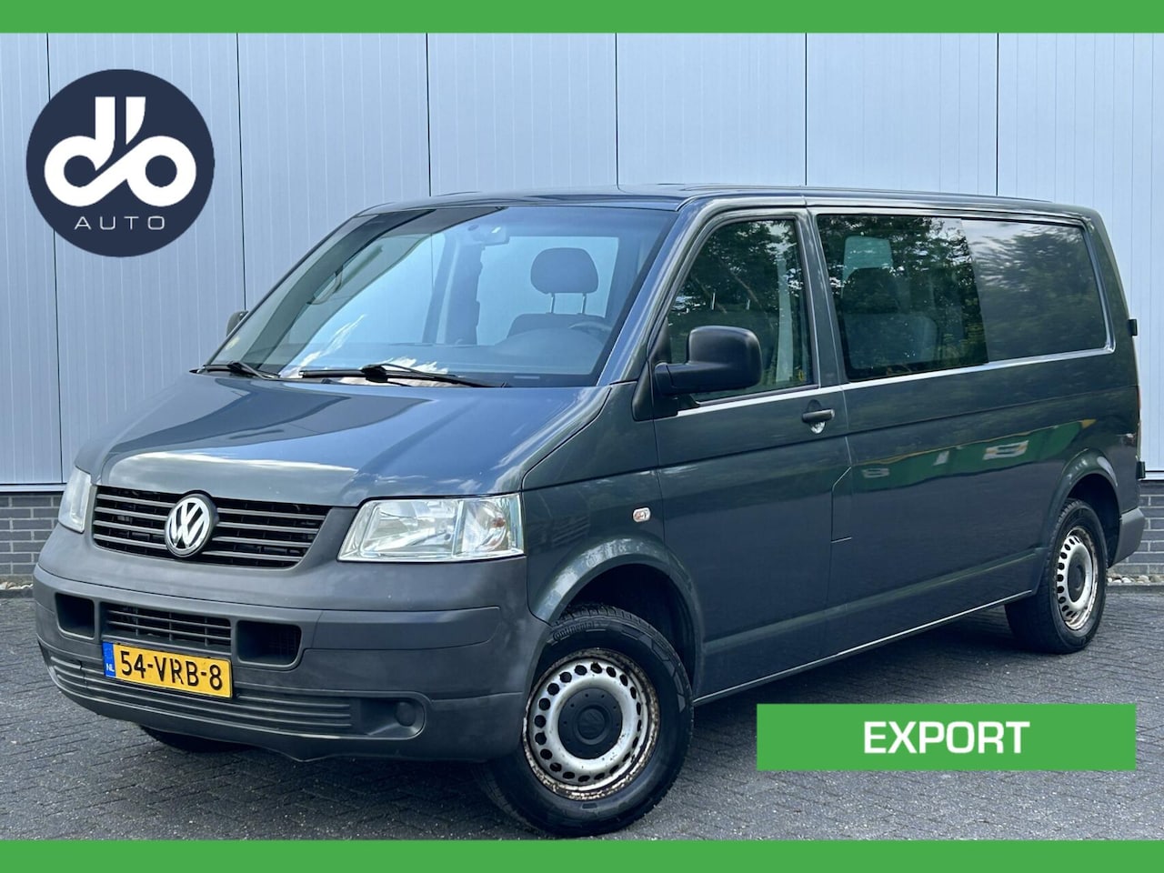 Volkswagen Transporter - 2.5 TDI 130pk DUBBEL CABINE 5 PERSOONS I AIRCO I APK 06-2026 - AutoWereld.nl