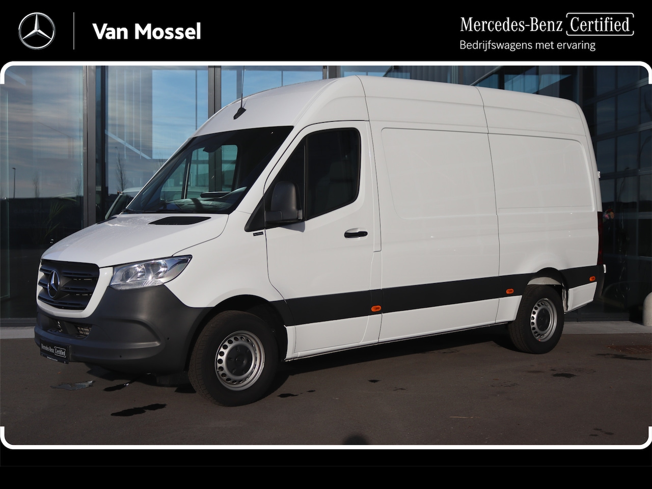Mercedes-Benz Sprinter - 317 CDI L2H2 Aut. | NAVI/AIRCO/CAMERA/3.500KG AHW/CRUISE | Certified . - AutoWereld.nl