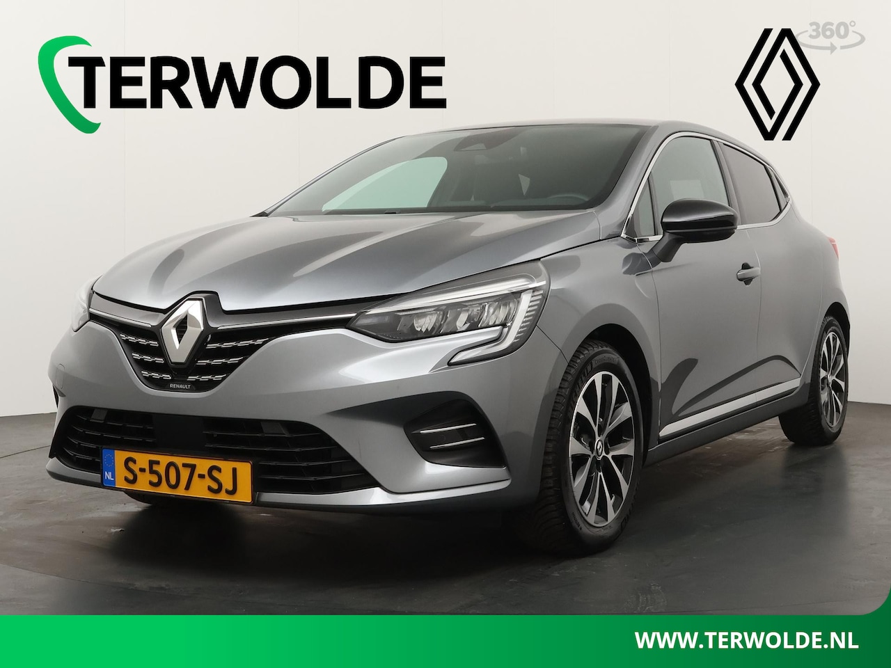 Renault Clio - 1.6 E-Tech Hybrid 145 Techno | Groot Navi | Parkeercamera | Climate Control | - AutoWereld.nl