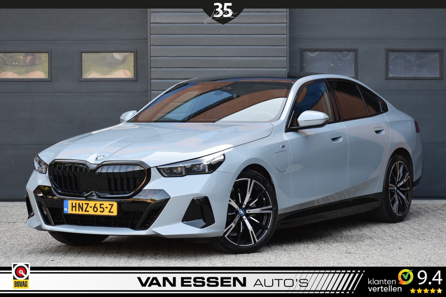 BMW 5-serie - 530e M Sport Edition Panorama Dak 360-Camera H&K Head-Up Keyless Memory! - AutoWereld.nl