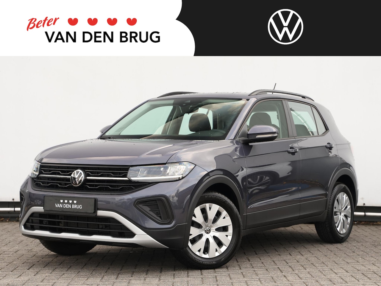 Volkswagen T-Cross - 1.0 TSI 95 PK | Airco | Parkeersensoren | Digitaal Dashboard | App Connect | LED | Viersei - AutoWereld.nl