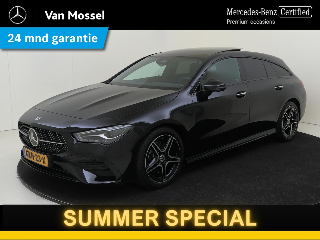 Mercedes-Benz CLA-klasse Shooting Brake - 200 AMG Line / Panorama Dak / 360 Camera / Keyless / Night Pakket / Stoelverwarming / Elek - AutoWereld.nl