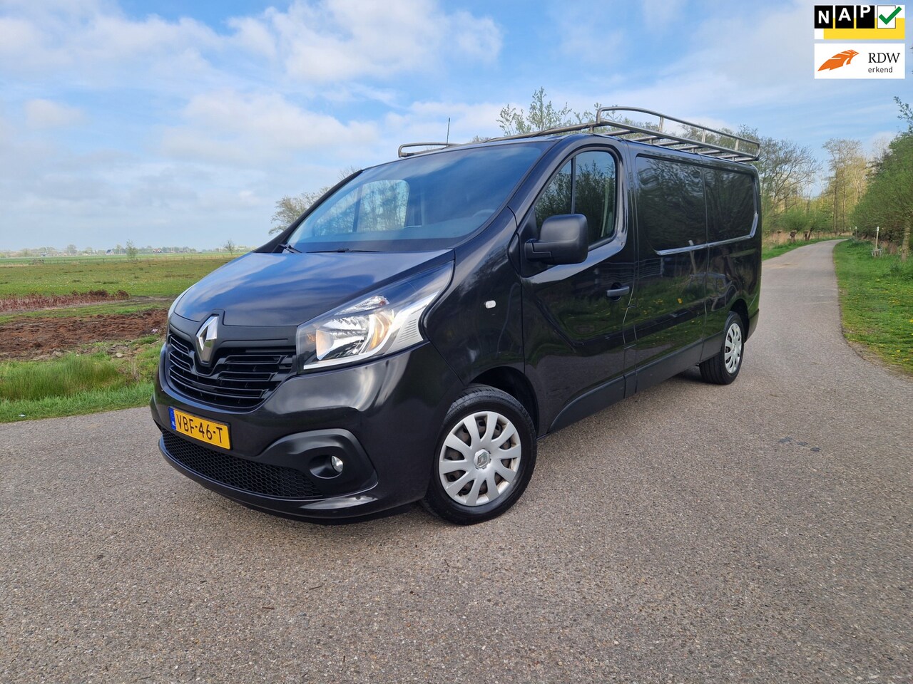Renault Trafic - 1.6 dCi T29 L2H1 Comfort Energy / Ex. BTW / Airco / Navi / Cruise Control / 3-Zits / 1 Eig - AutoWereld.nl