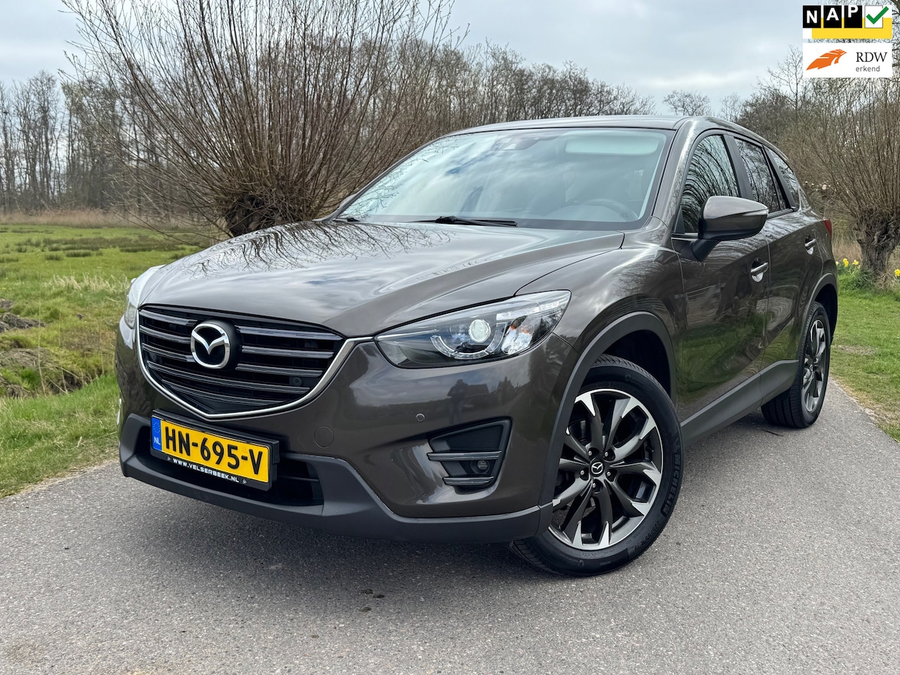 Mazda CX-5 - 2.0 SkyActiv-G 160 GT-M 4WD Airco / Navigatie / 1ste Eigenaar / Apple CarPlay/Android Auto - AutoWereld.nl