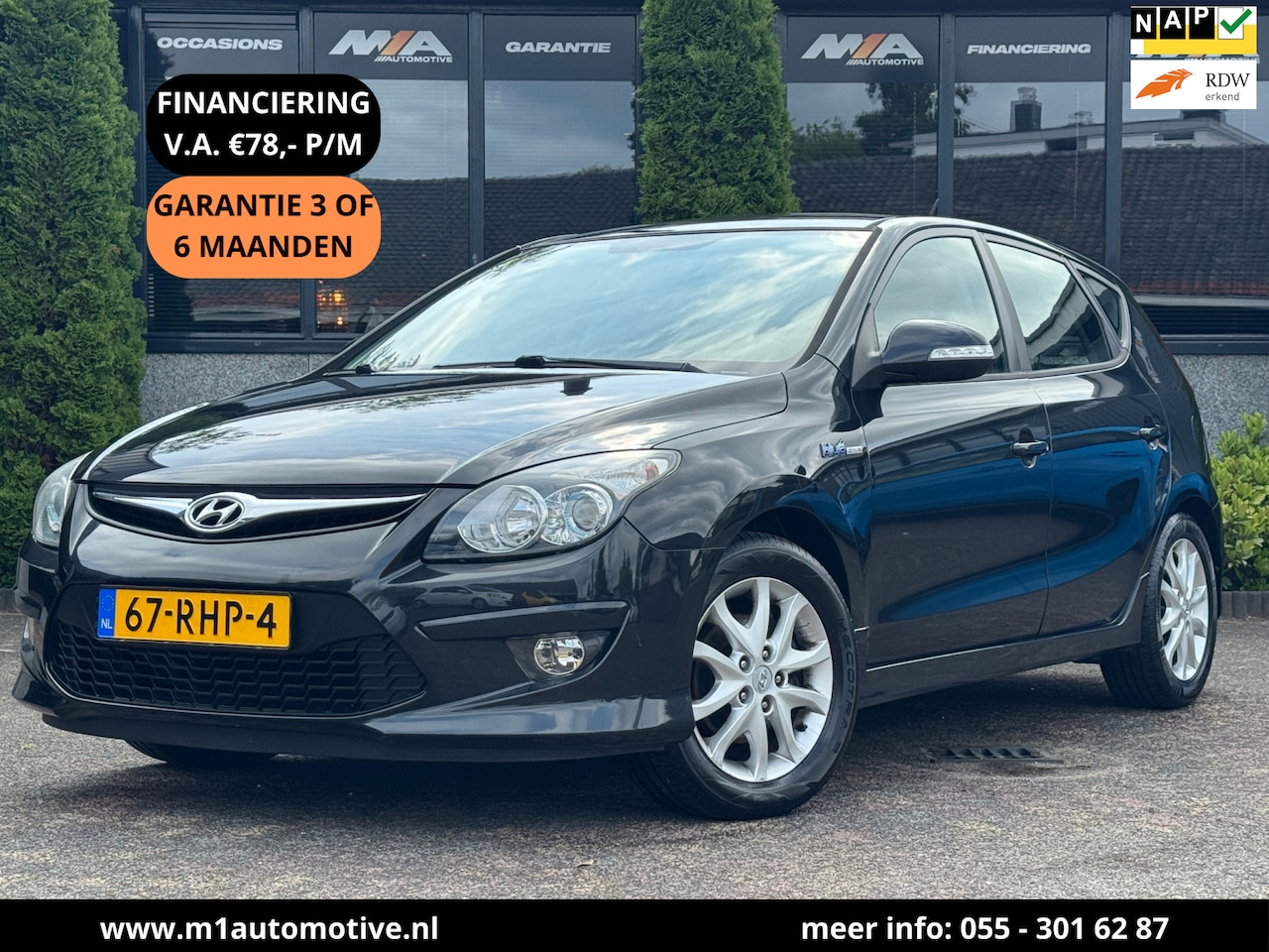 Hyundai i30 - 1.6i i-Motion | A/C | Cruise | Trekhaak - AutoWereld.nl