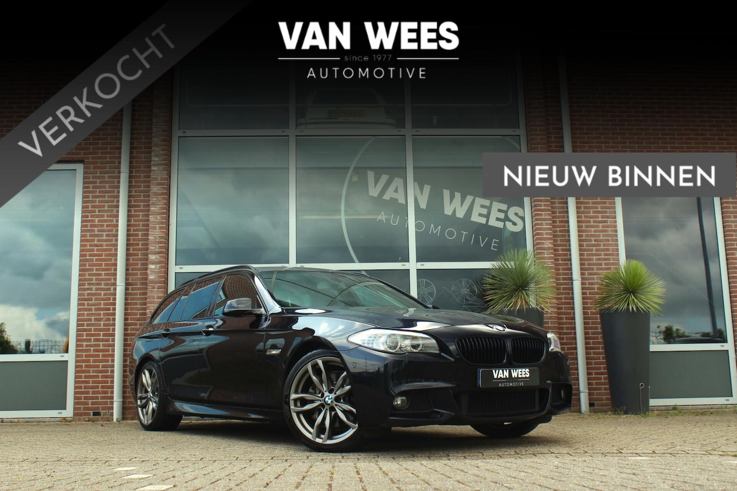 BMW 5-serie Touring - 530i F11 High Executive M-sport | M-pakket | 20 inch | 272 pk | Leer | PDC | Xenon | 6 cil - AutoWereld.nl