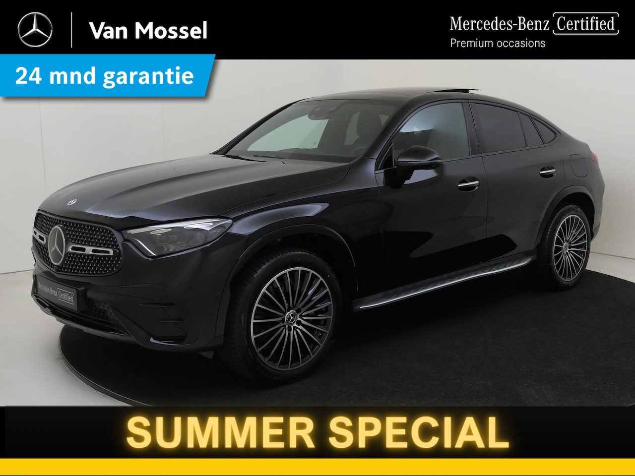 Mercedes-Benz GLC-klasse Coupé - 300e 4MATIC AMG Line / Stoelverwarming / 360Graden-Camera / Panorama-schuifdak / Memory-St - AutoWereld.nl