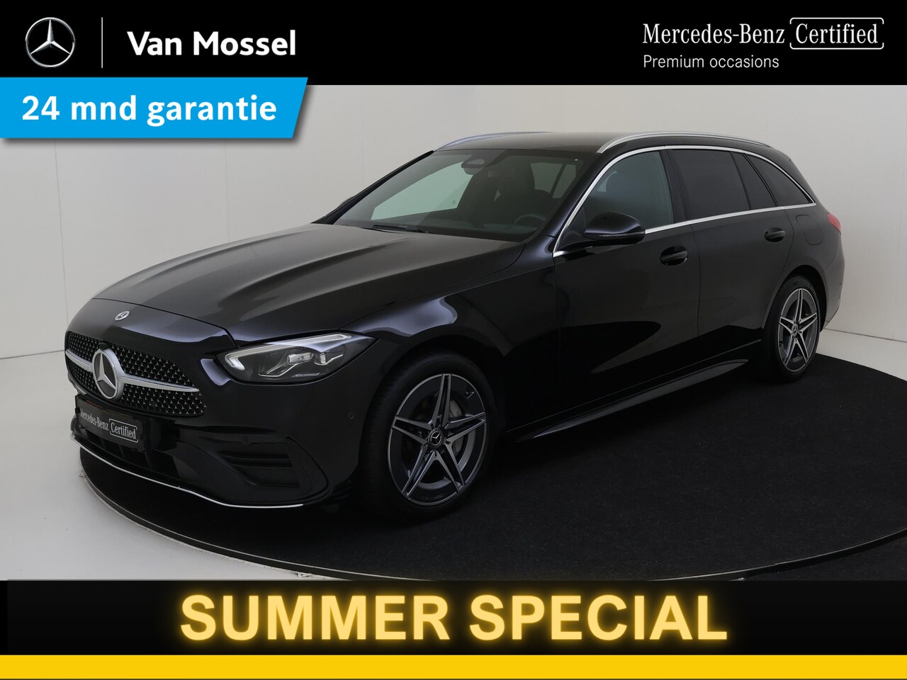 Mercedes-Benz C-klasse Estate - 300 e AMG Line DISTRONIC / High-performance Led / CarPlay - AutoWereld.nl
