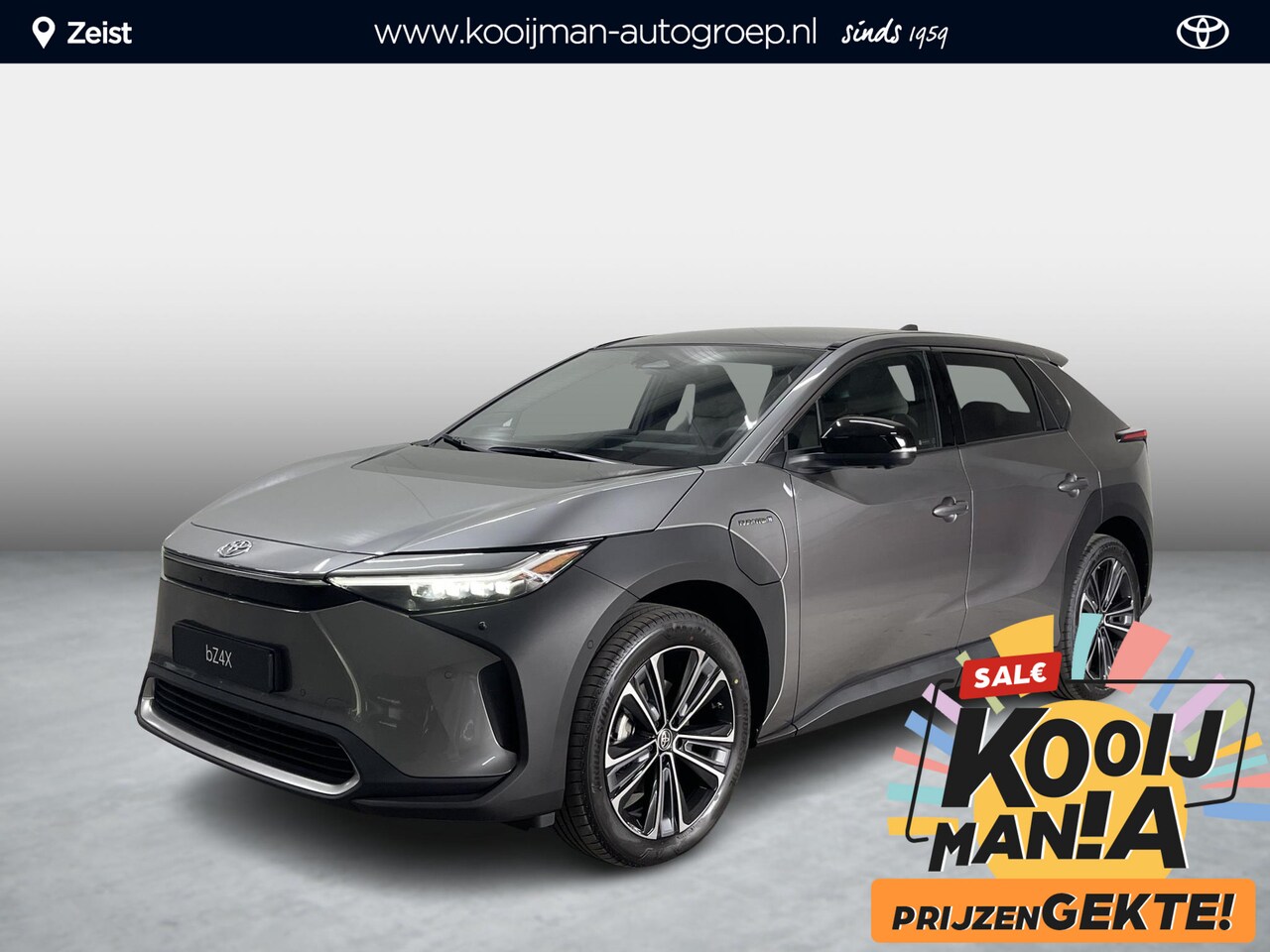 Toyota bZ4X - Premium 4WD 71 kWh Direct leverbaar, Solar panel, Apple carplay/android auto, Stoelverwarm - AutoWereld.nl