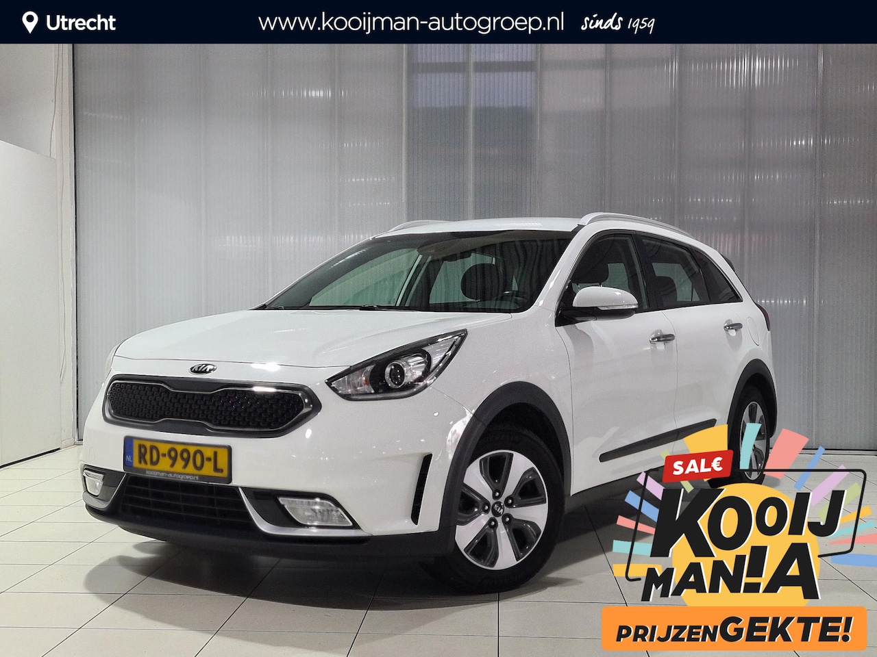 Kia Niro - 1.6 GDi Hybrid DynamicLine Trekhaak, Achteruitrij camera, Apple Carplay/Android Auto, Crui - AutoWereld.nl