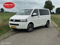 Volkswagen Transporter - 2.0 TDI 140pk Dubbelcabine Airco Comfortline goed onderhouden