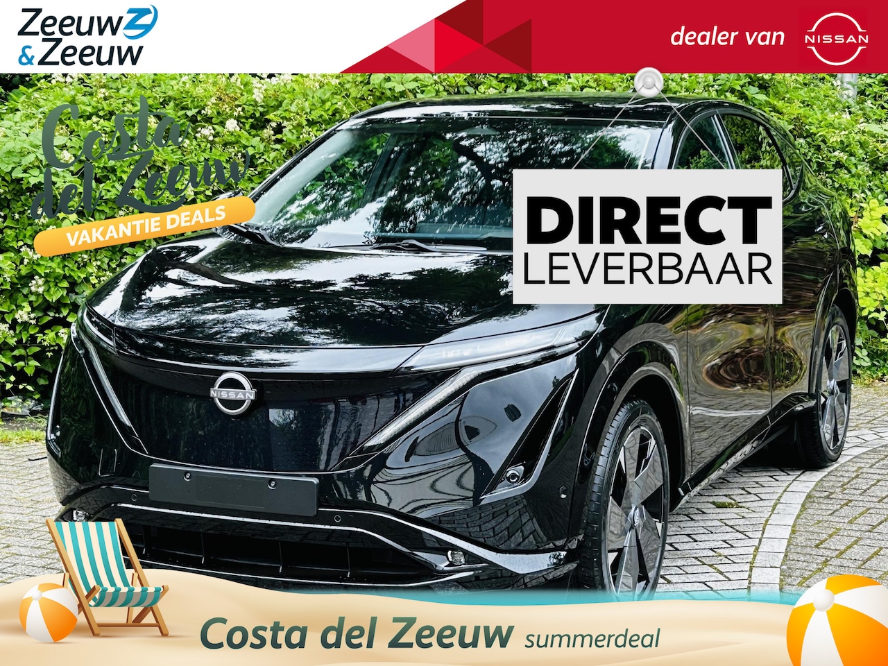 Nissan Ariya - Advantage Edition Plus 91 kWh AUTOMAAT | €6500 voorraad korting | Navigatie, Apple Carplay - AutoWereld.nl