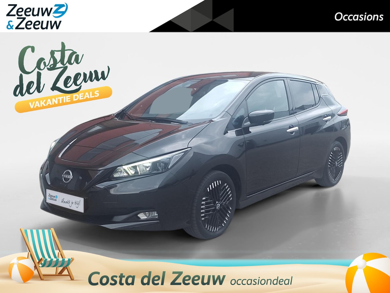 Nissan LEAF - N-Connecta 40 kWh | Navigatie| Adaptieve cruisecontrol| Carplay/Android auto| Stoelverwarm - AutoWereld.nl