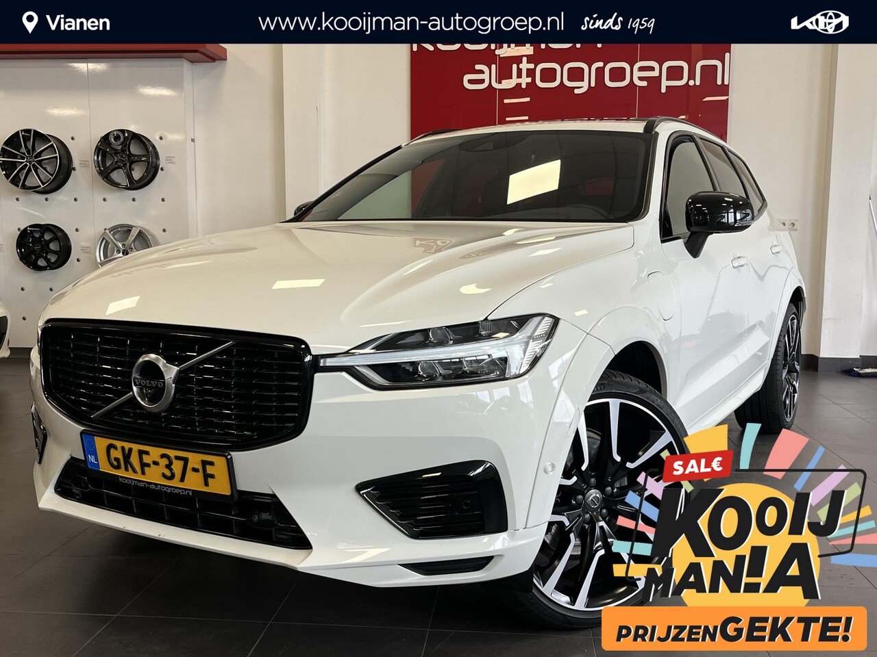 Volvo XC60 - 2.0 Recharge T8 AWD Inscription 2100 kg trekkracht! Harman Kardon, PLUGIN, 407PK, Stoelgeh - AutoWereld.nl