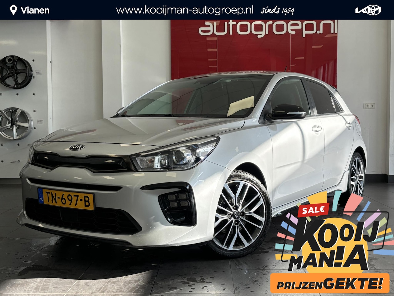 Kia Rio - 1.0 TGDI GT-Line 1.0 TGDI GT-Line , Trekhaak , Stoel/Stuurverwarming , Cruise control , Apple Carplay/Andro - AutoWereld.nl