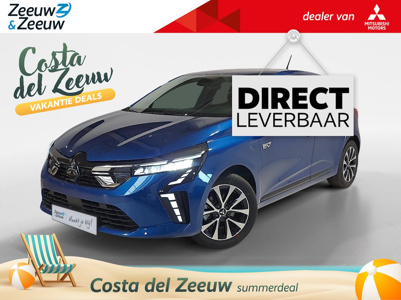 Mitsubishi Colt - 1.6 HEV Intense | €3.000,- Voorraad Korting | OP = OP | 8 jaar garantie | - AutoWereld.nl