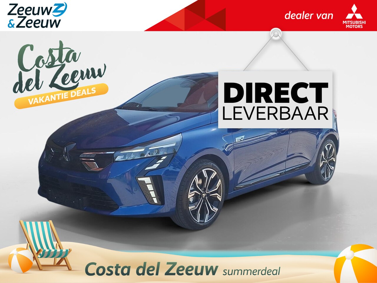 Mitsubishi Colt - 1.6 HEV Intense+ €3.000,- VOORRAADKORTING |Navigatie| Stoel en stuurverwarming|| PDC V+A| - AutoWereld.nl