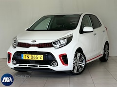 Kia Picanto - 1.2 CVVT GT-Line | Apple-Android | Lederen Bekleding | Parkeercamera