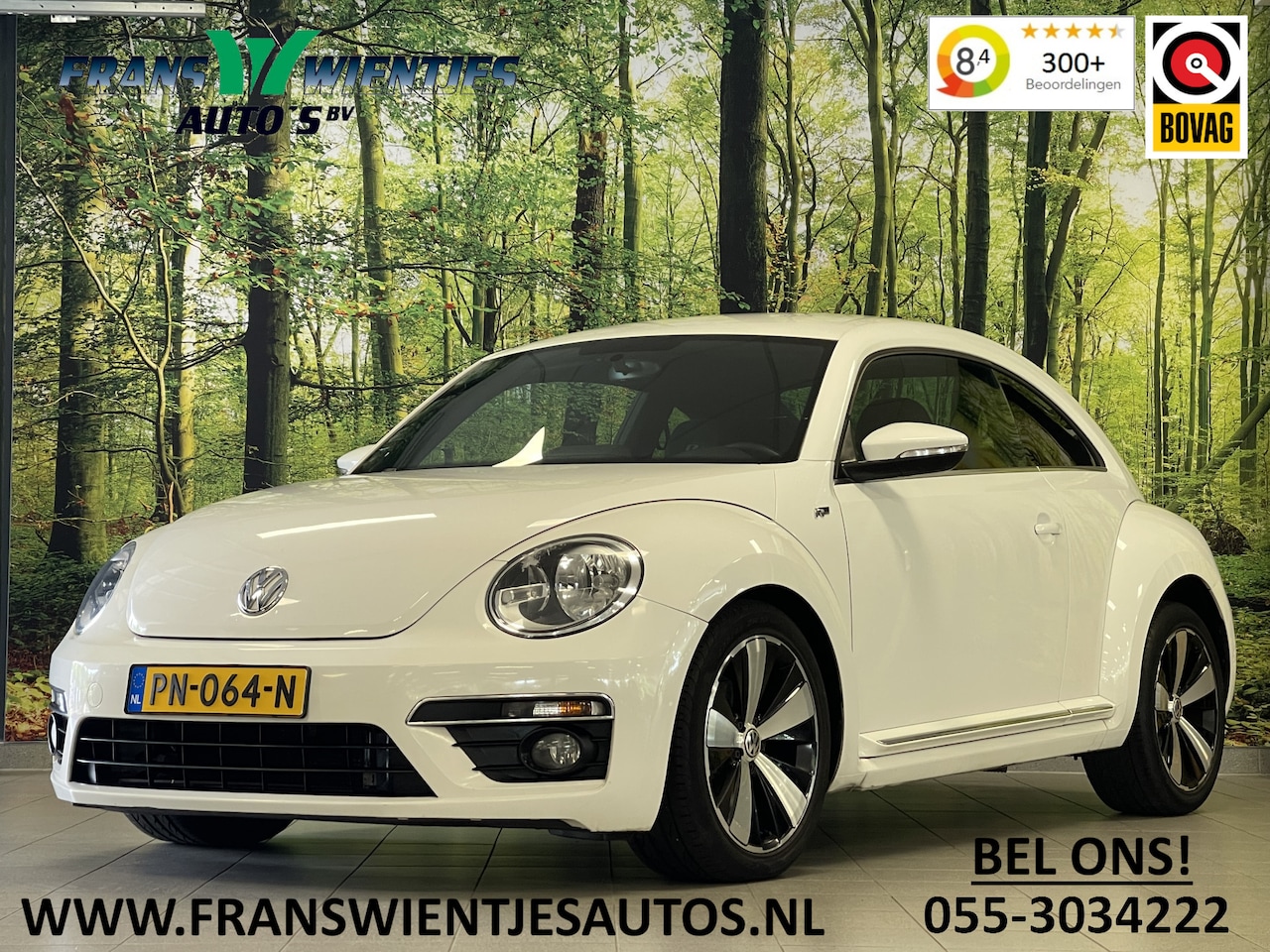 Volkswagen Beetle - 2.0 TDI Sport | Airconditioning | Cruise Control | 18'' Lichtmetaal | Bluetooth | Elektris - AutoWereld.nl