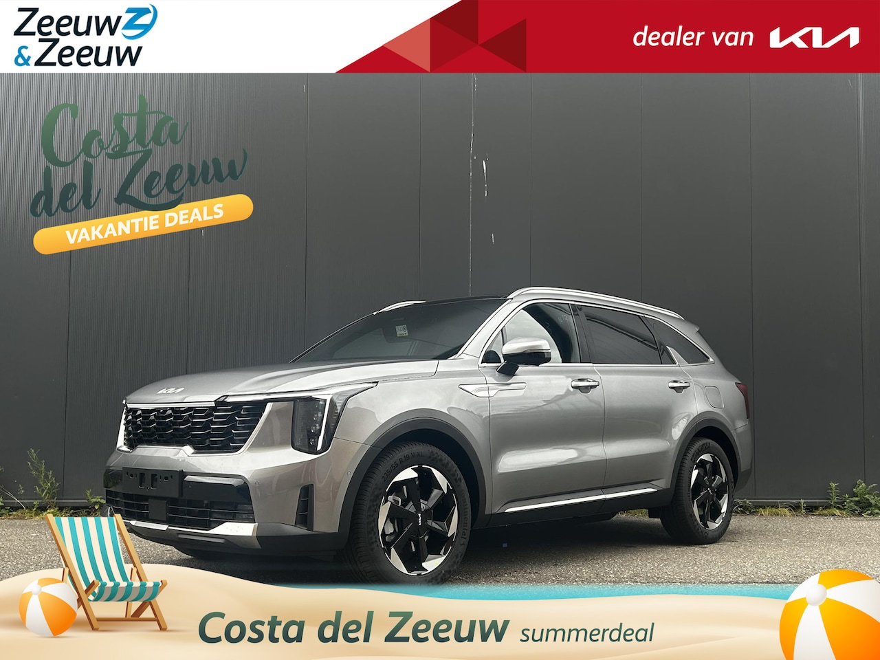 Kia Sorento - 1.6 T-GDI Plug-in Hybrid 4WD ExecutiveLine 7p. NIEUW TE BESTELLEN FACELIFT MODEL | Dodehoe - AutoWereld.nl