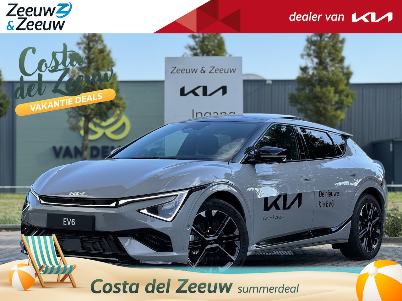 Kia EV6 - GT-Line AWD 84 kWh | Nieuw facelift model | Nu te bestellen! | 522km WLTP-actieradius | 18 - AutoWereld.nl
