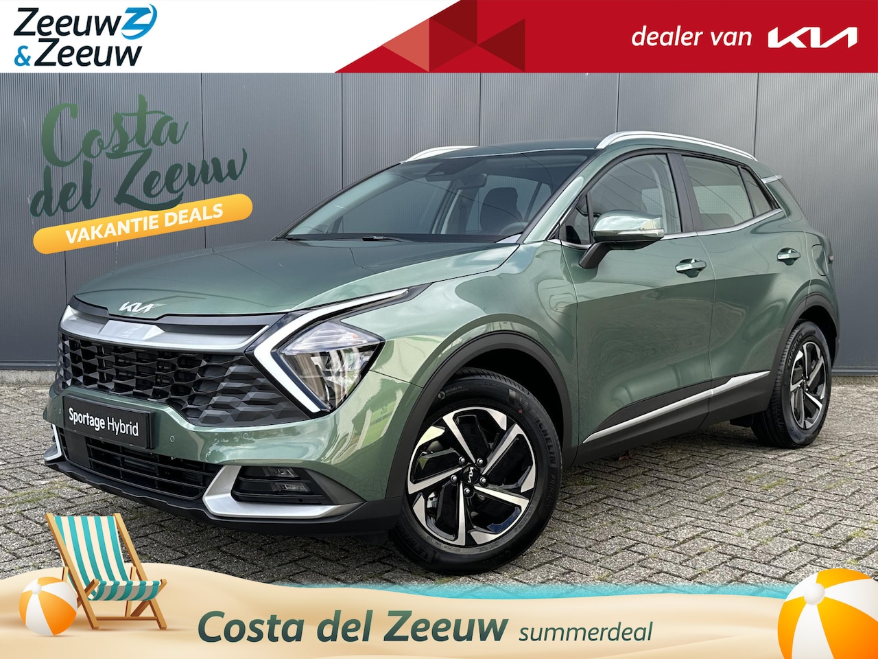 Kia Sportage - 1.6 T-GDi Hybrid DynamicLine | *Niet op voorraad* | *Nu te bestellen* | €3.000,- Actiekort - AutoWereld.nl