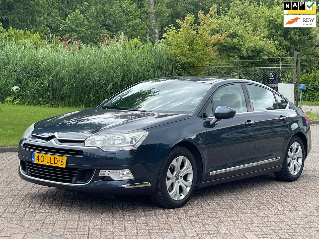 Citroën C5 - 1.6 THP Exclusive/AUTOMAAT/AIRCO/CRUISE/HALF LEDER/NAVI/PARKEERSENS VOOR-ACHTER/TREKHAAK - AutoWereld.nl