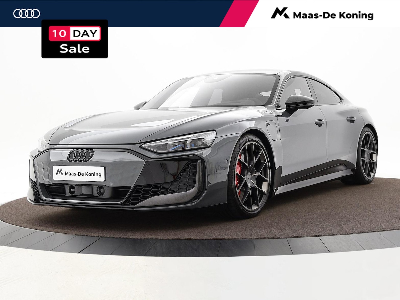 Audi e-tron GT - RS Performance 748 PK · Active air suspension · Carbondak, donker mat · Keramische remmen - AutoWereld.nl