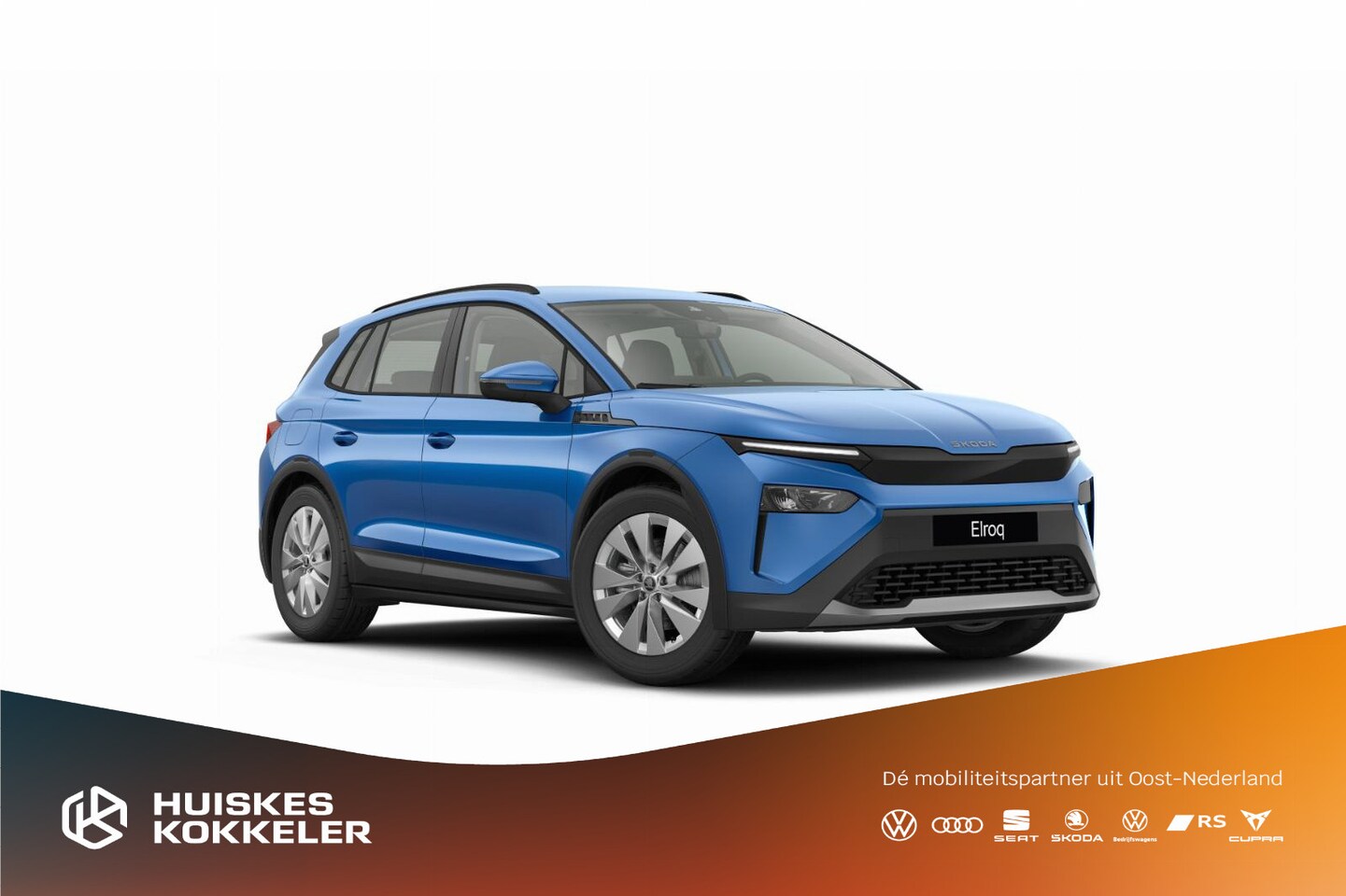 Skoda Elroq - Elektromotor 55 kWh 170pk Selection actie €399,- private lease - AutoWereld.nl