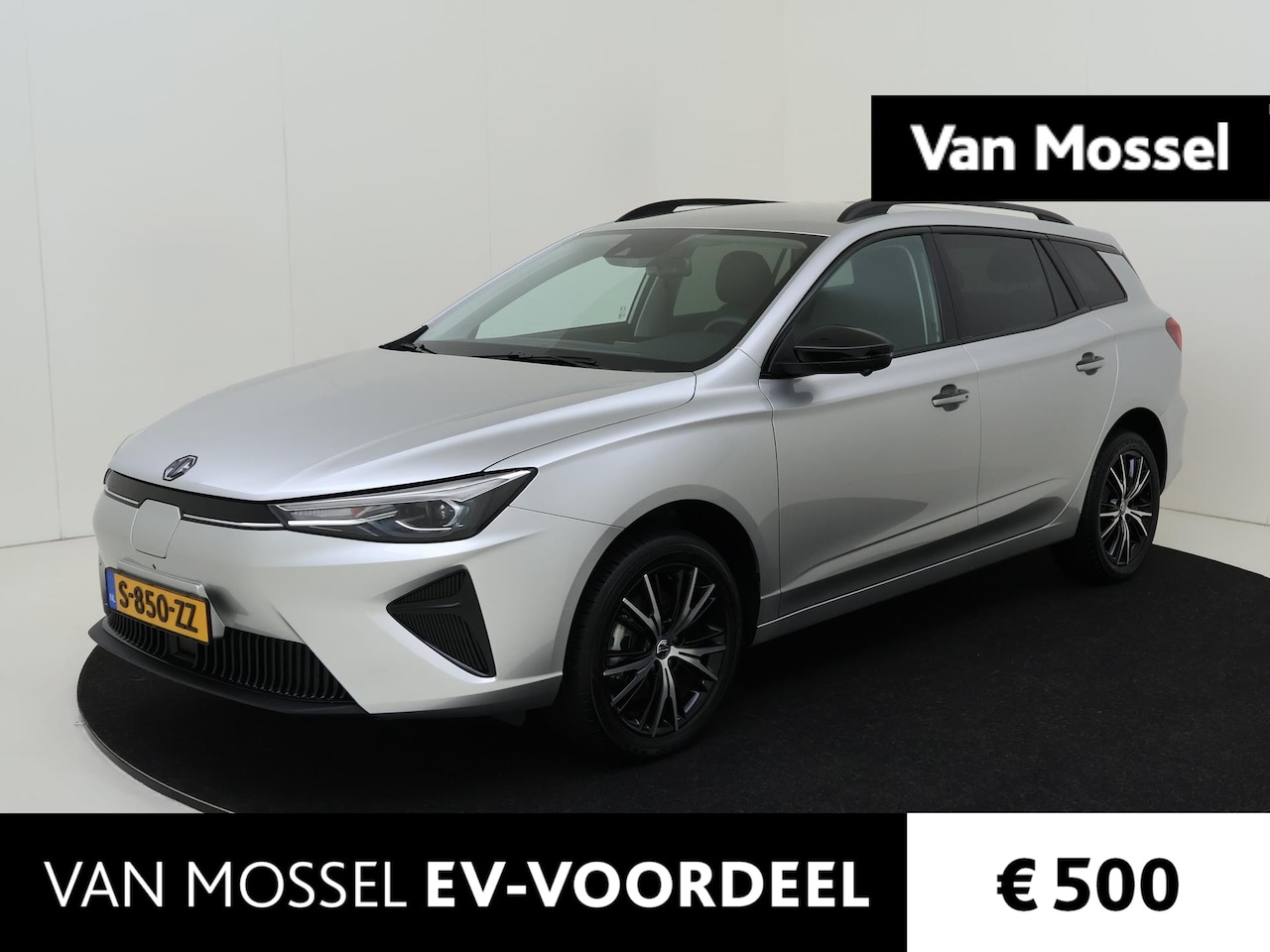 MG MG5 Electric - Long Range Luxury 61 kWh | Navi | Leder | Black-Pack | 360 Camera | Apple CarPlay | Adapti - AutoWereld.nl