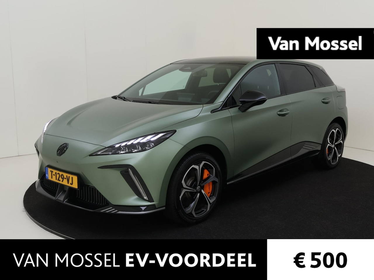 MG XPower - MG4 64 kWh AWD | Hunter Green | 435pk | Navi | 18" Velgen | Alcantara Interieur | Led Kopl - AutoWereld.nl