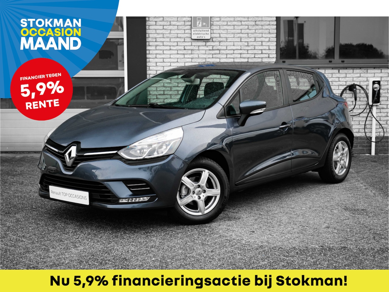 Renault Clio - 1.2-16v 75 Zen | Climate control | R-Link navigatie | Lichtmetalen velgen | incl. Bovag ri - AutoWereld.nl