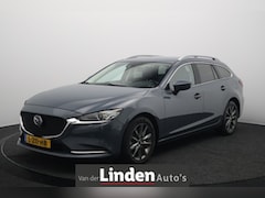 Mazda 6 Sportbreak - 2.0 SkyActiv-G 165 Comfort Plus | Trekhaak | 360° Camera | Head up display | Leer