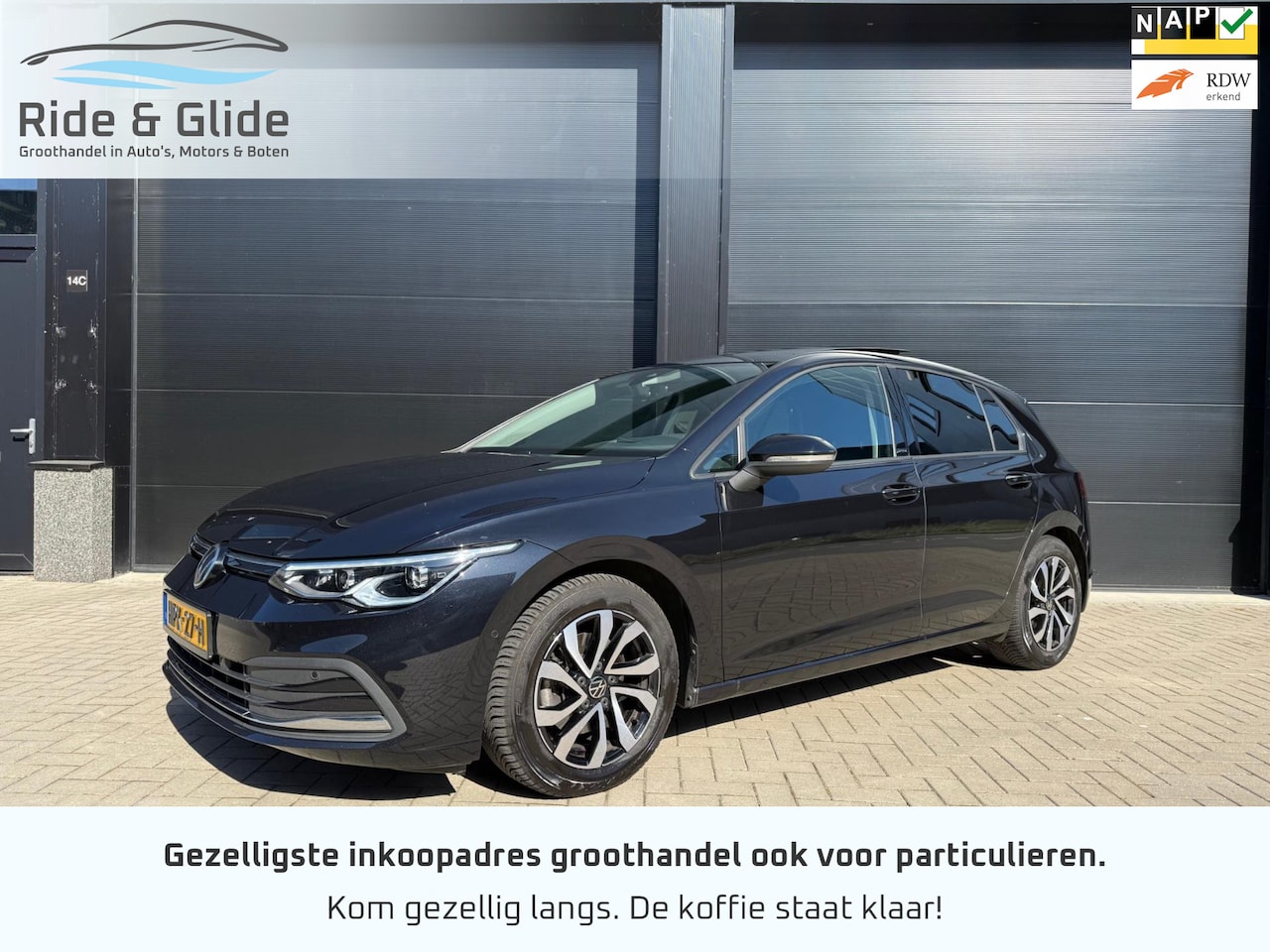 Volkswagen Golf - 2.0 TDI active uitv navi IQ af trekhaak virtual head up btw garantie - AutoWereld.nl