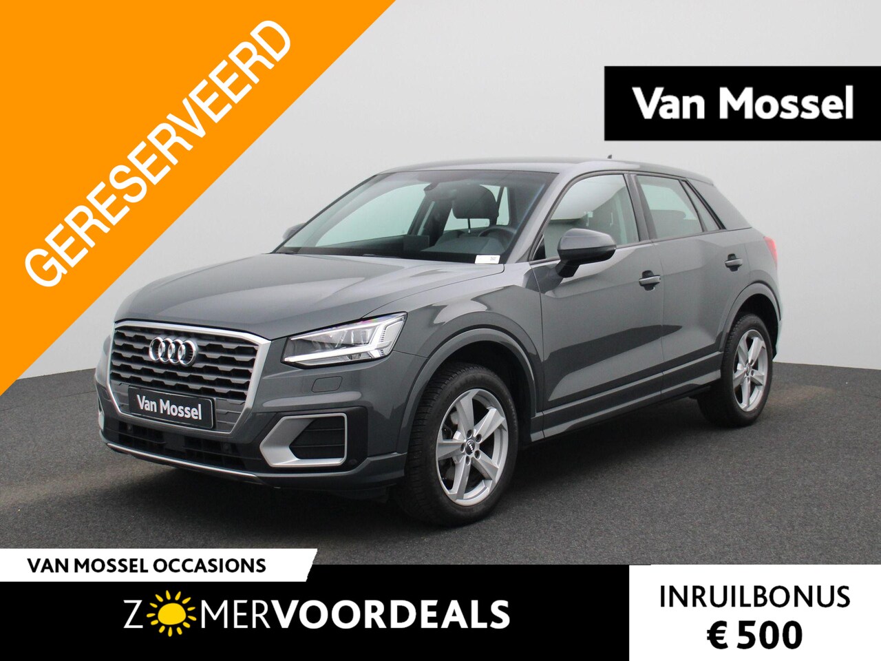Audi Q2 - | LEDEREN BEKLEDING | LED VERLICHTING | STOELVERWARMING | NAVIGATIE | ELEKTRISCHE ACHTERKL - AutoWereld.nl