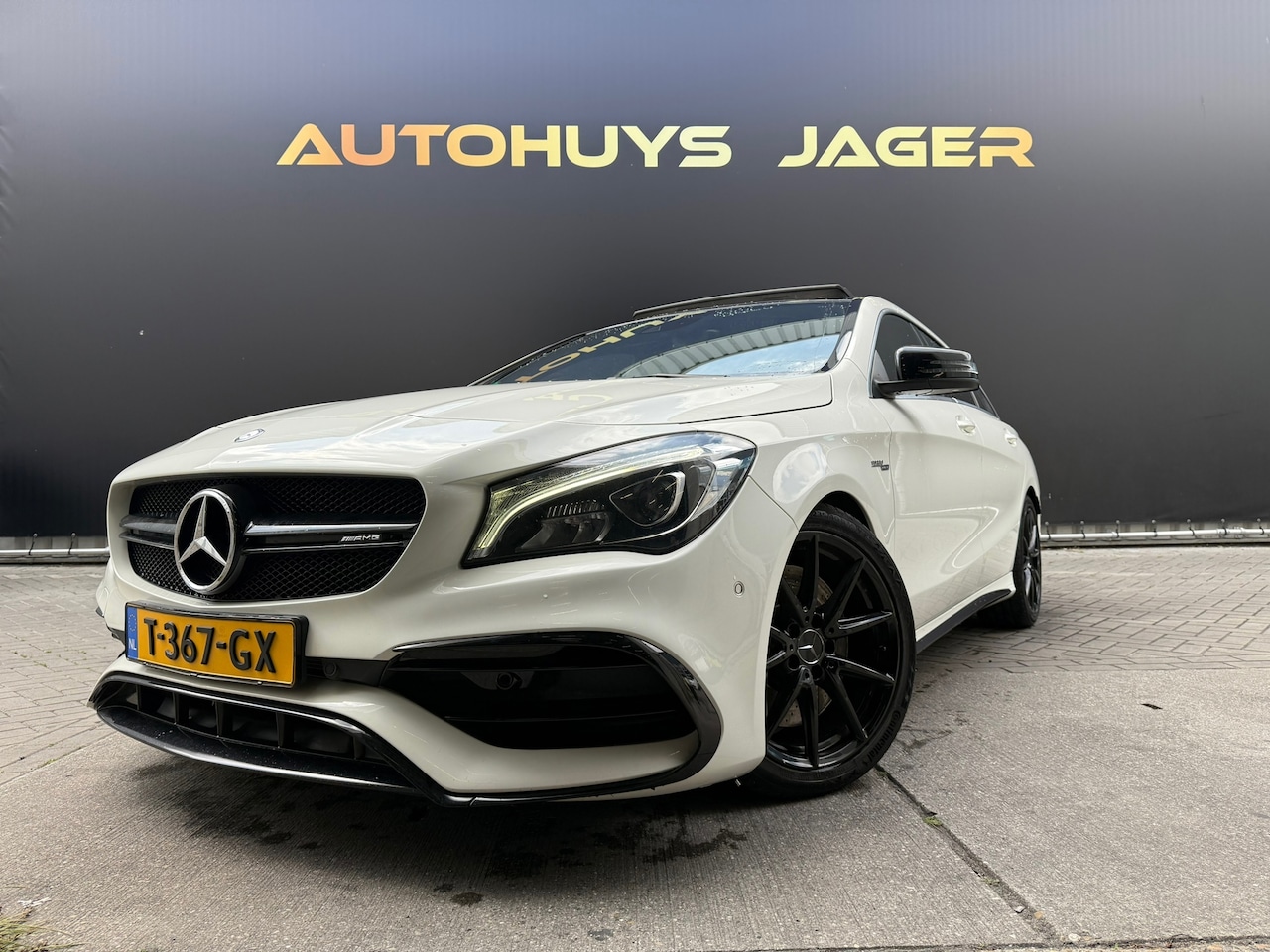 Mercedes-Benz CLA-klasse Shooting Brake - AMG 45 4MATIC|Panoramadak|Elektrische klep|Leder - AutoWereld.nl
