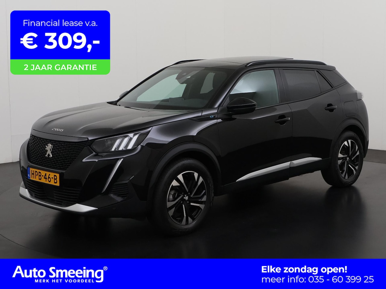 Peugeot e-2008 - EV GT 50 kWh 3 fase | Panoramadak | Camera | Navigatie | Zondag Open! - AutoWereld.nl