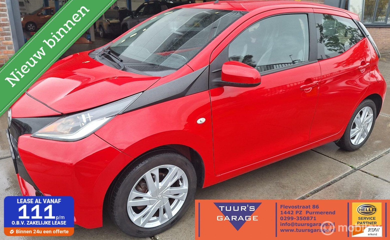 Toyota Aygo - 1.0 VVT-i x-play 1.0 VVT-i x-play - AutoWereld.nl