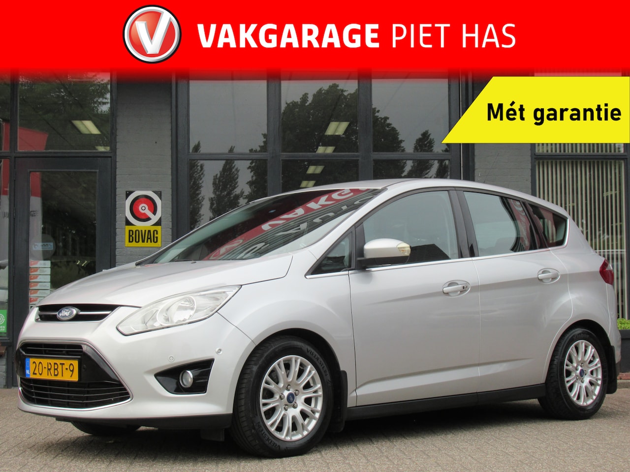 Ford C-Max - 1.6 SCTi Titanium | Clima-Airco | Navigatie | Parkeercamera | Incl. Garantie | Trekhaak | - AutoWereld.nl