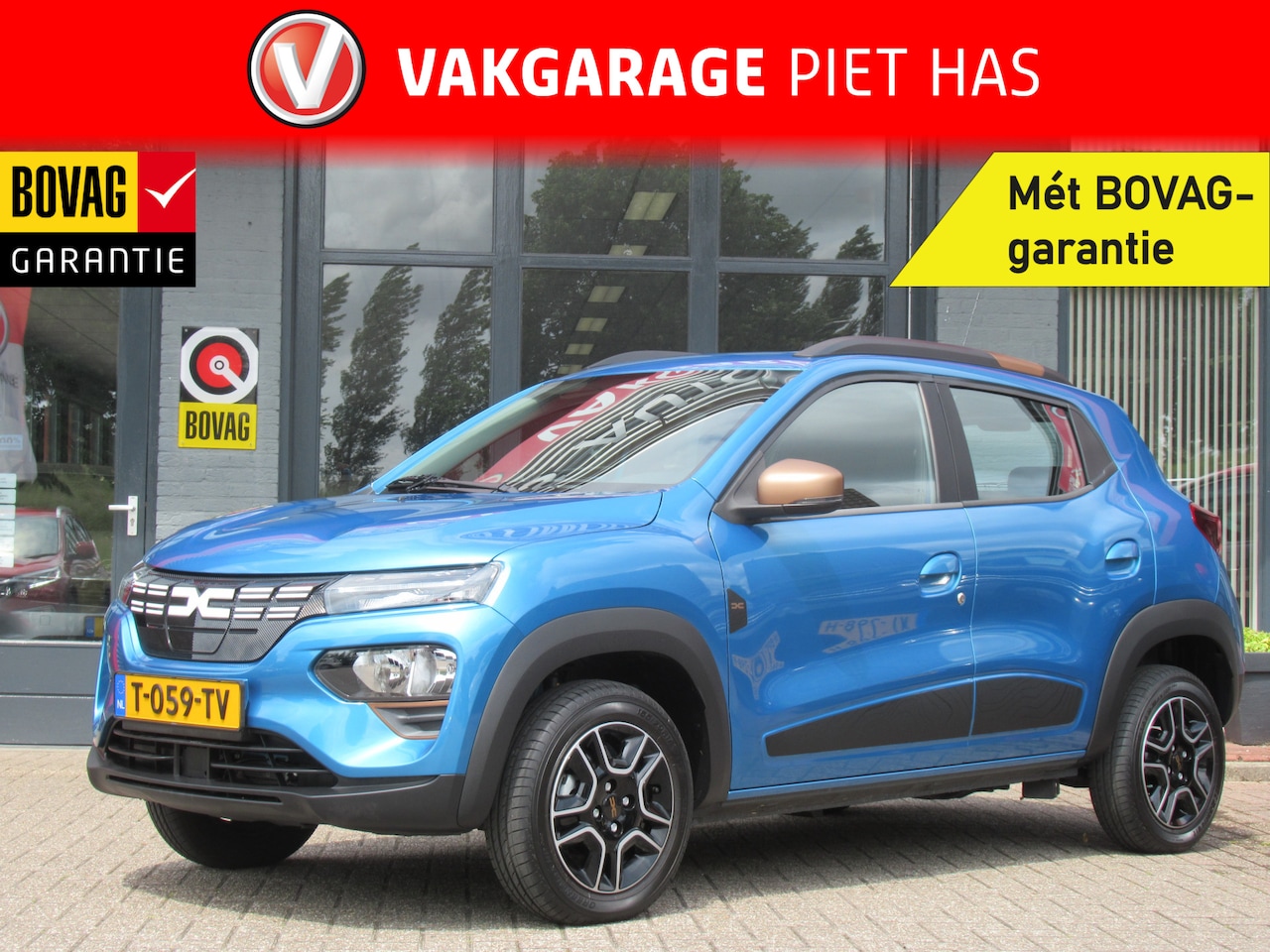 Dacia Spring - Extreme 27 kWh | Airco | Android Auto | Parkeercamera | Incl. BOVAG Garantie | LED Dagrijv - AutoWereld.nl
