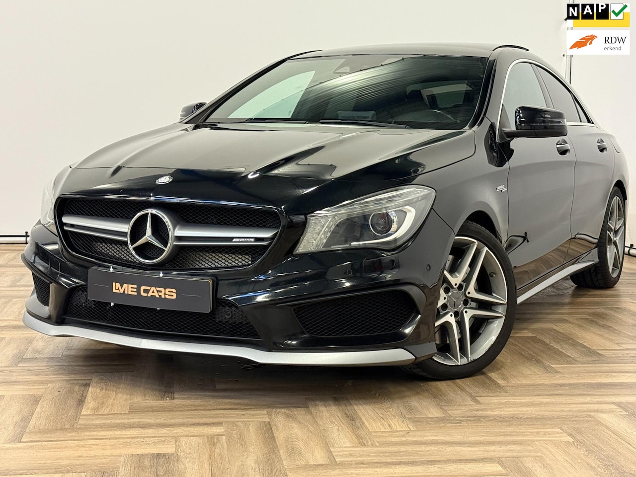 Mercedes-Benz CLA-Klasse - AMG 45 4MATIC , PANO, 361PK , INRUIL MOGELIJK ! - AutoWereld.nl
