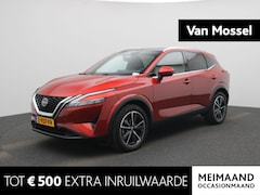 Nissan Qashqai - 1.3 MHEV Xtronic Tekna 158PK | Automaat | Panoramadak | Navigatie | 360 Graden Camera | Ap