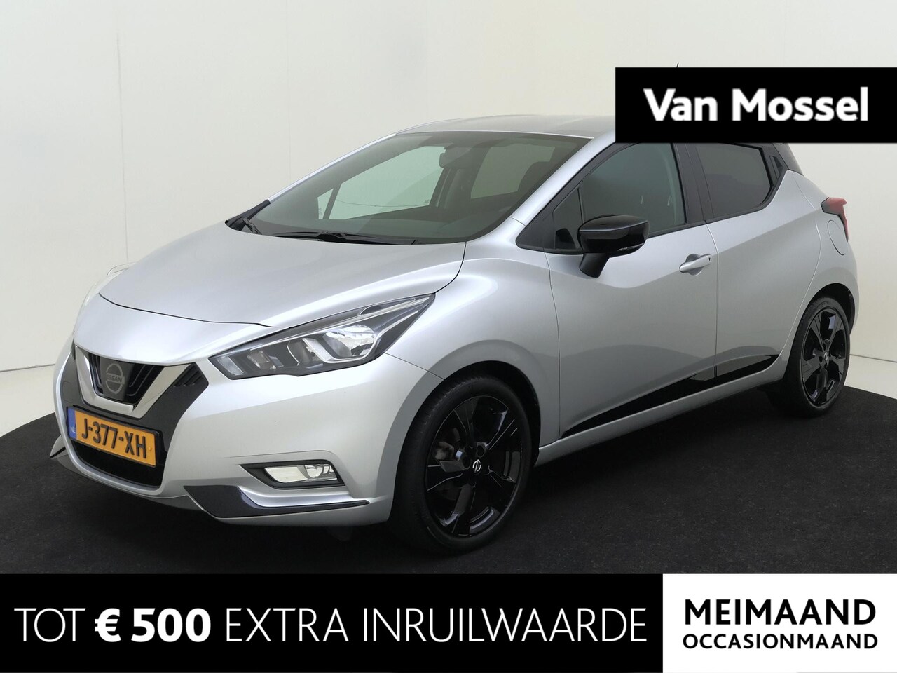 Nissan Micra - 1.0 IG-T N-Tec | Zwarte lichtmetalen velgen 17" | Navigatie | Airco | Stoelverwarming | Pa - AutoWereld.nl